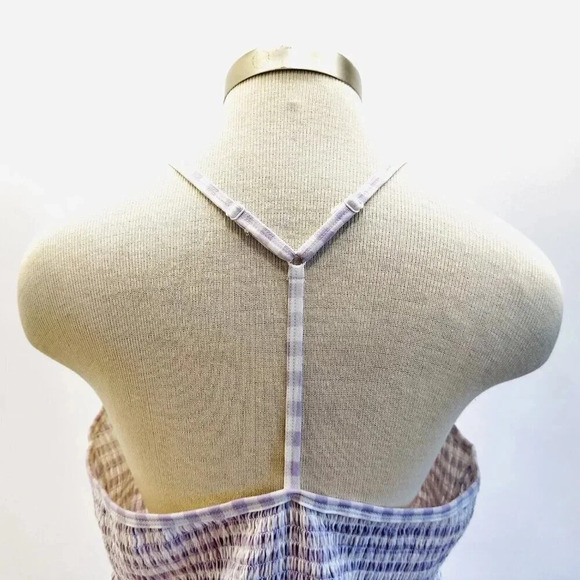 NWT SO GOODS FOR LIFE Juniors Sleeveless Straps Pullover Shirred Purple Top XXL - Picture 4 of 13